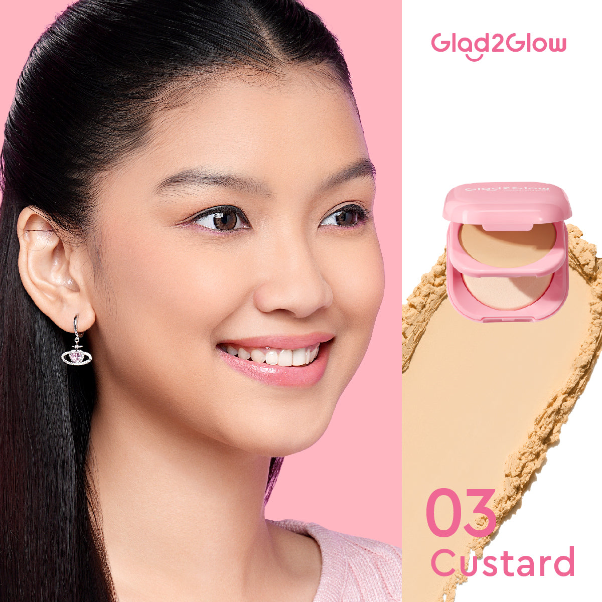 Perfect blurring powder foundation