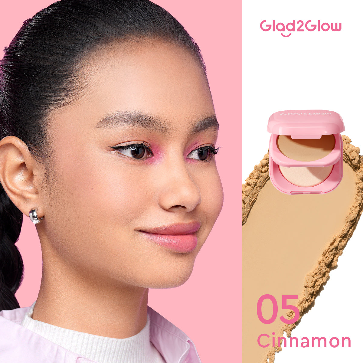 Perfect blurring powder foundation