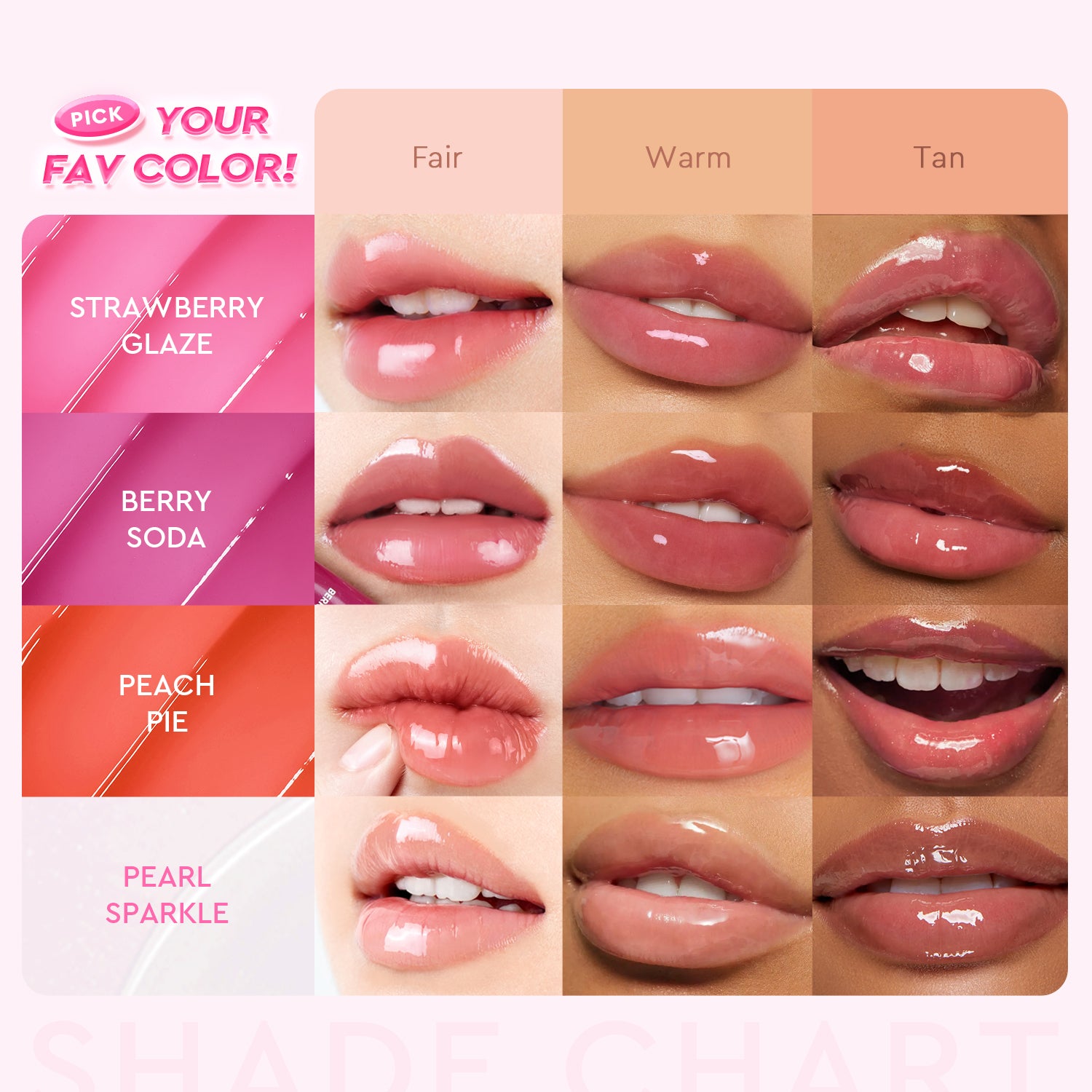 Brightening lip serum