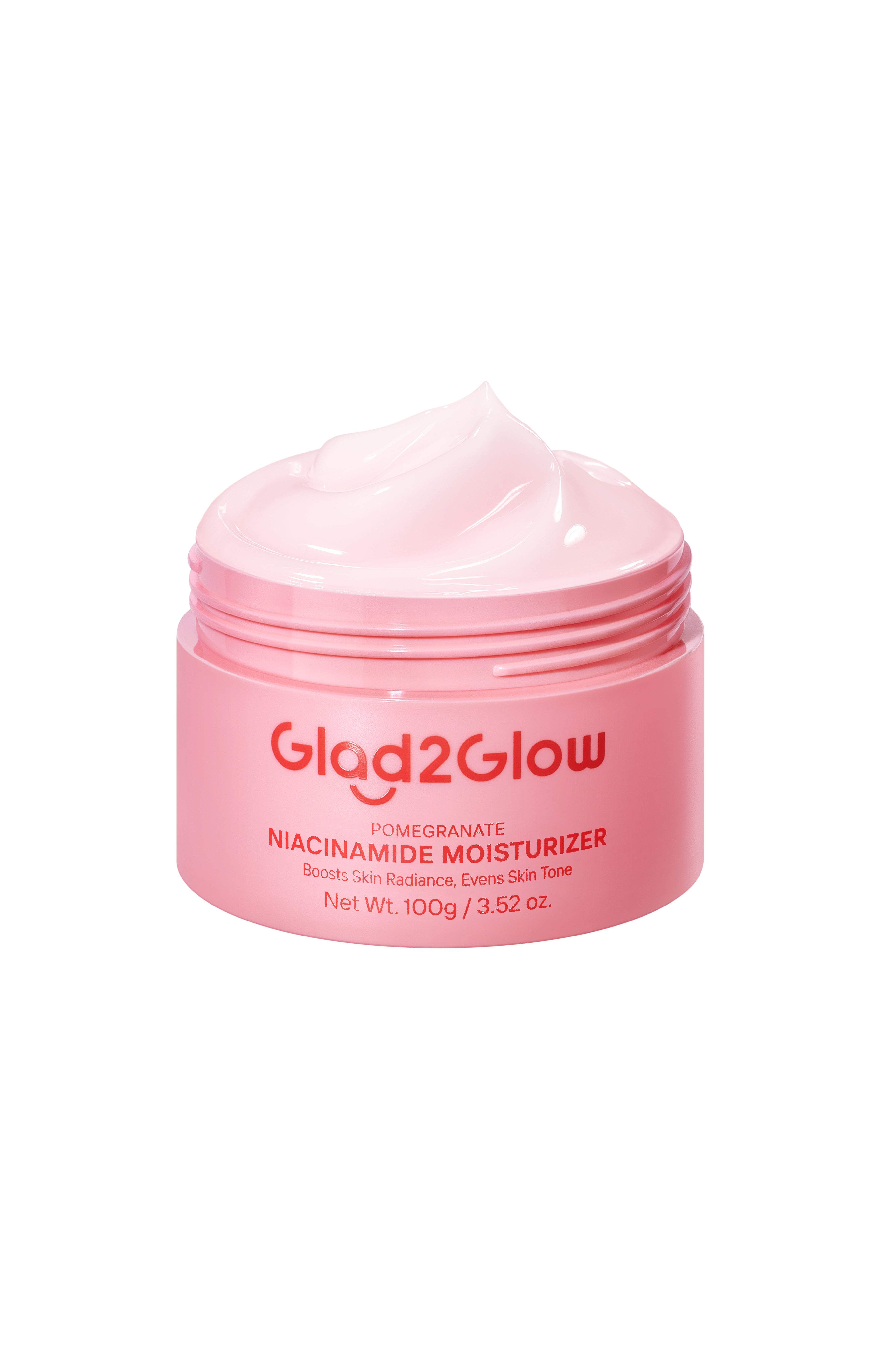 Pomegranate 5% niacinamide brightening moisturizer